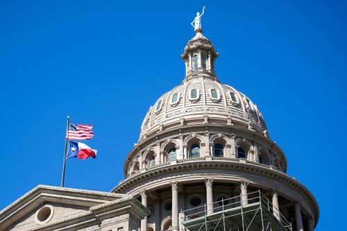 Capitol building in Austin, TX