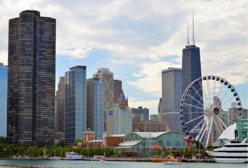 View of Chicago, IL