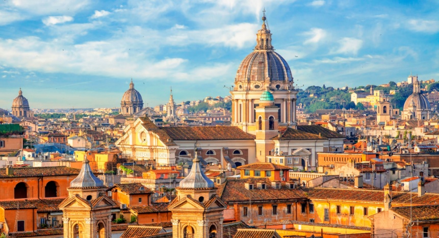 Landscape view of Italy