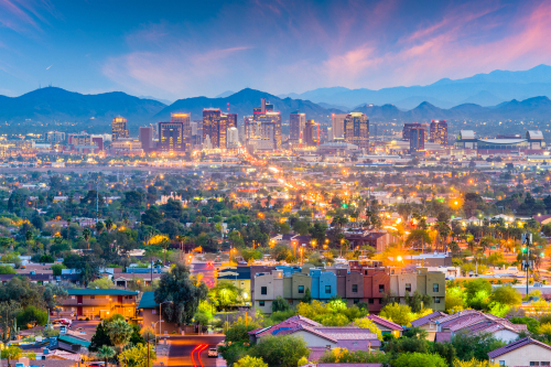 Phoenix City Skyline