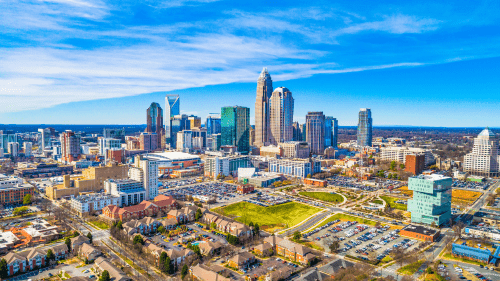 Skyline of Charlotte, North Carolina